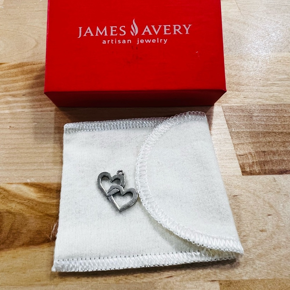 James Avery Cupid Hearts Charm